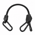 Black Adjustable Elastic Bungee Cord