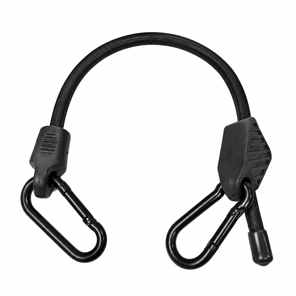 Black Adjustable Elastic Bungee Cord