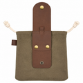 Khaki Pocket-Style Outdoor Foraging Bag