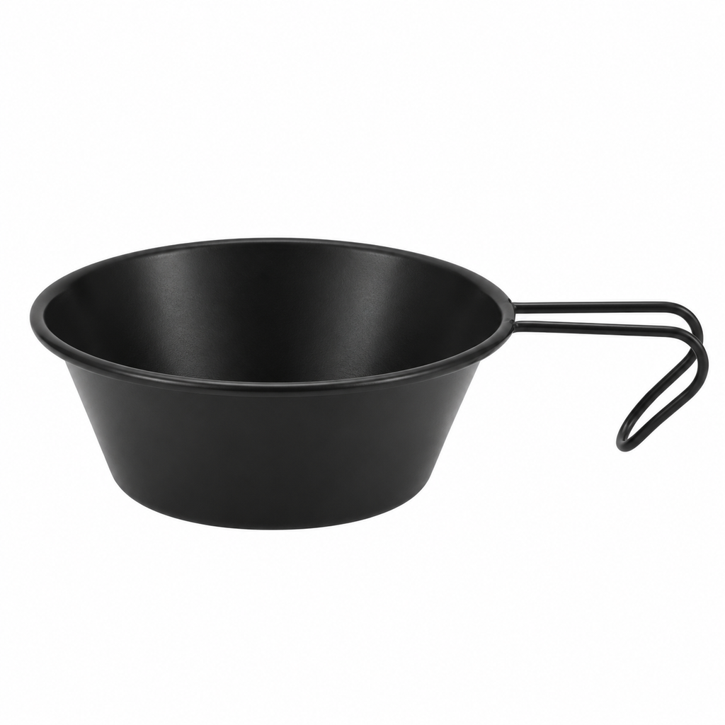 Khaki 304 Stainless Steel Straight Handle Sierra Cup