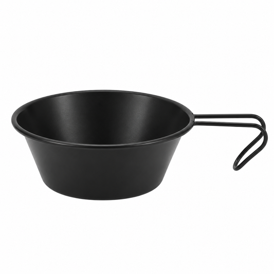 Khaki 304 Stainless Steel Straight Handle Sierra Cup